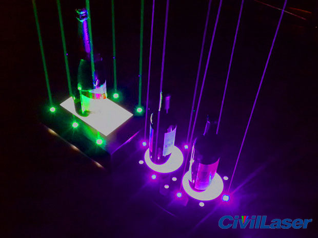 Azul stage laser thick 450nm 100mw laser module Bar laser